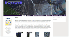 Desktop Screenshot of kwpower.it
